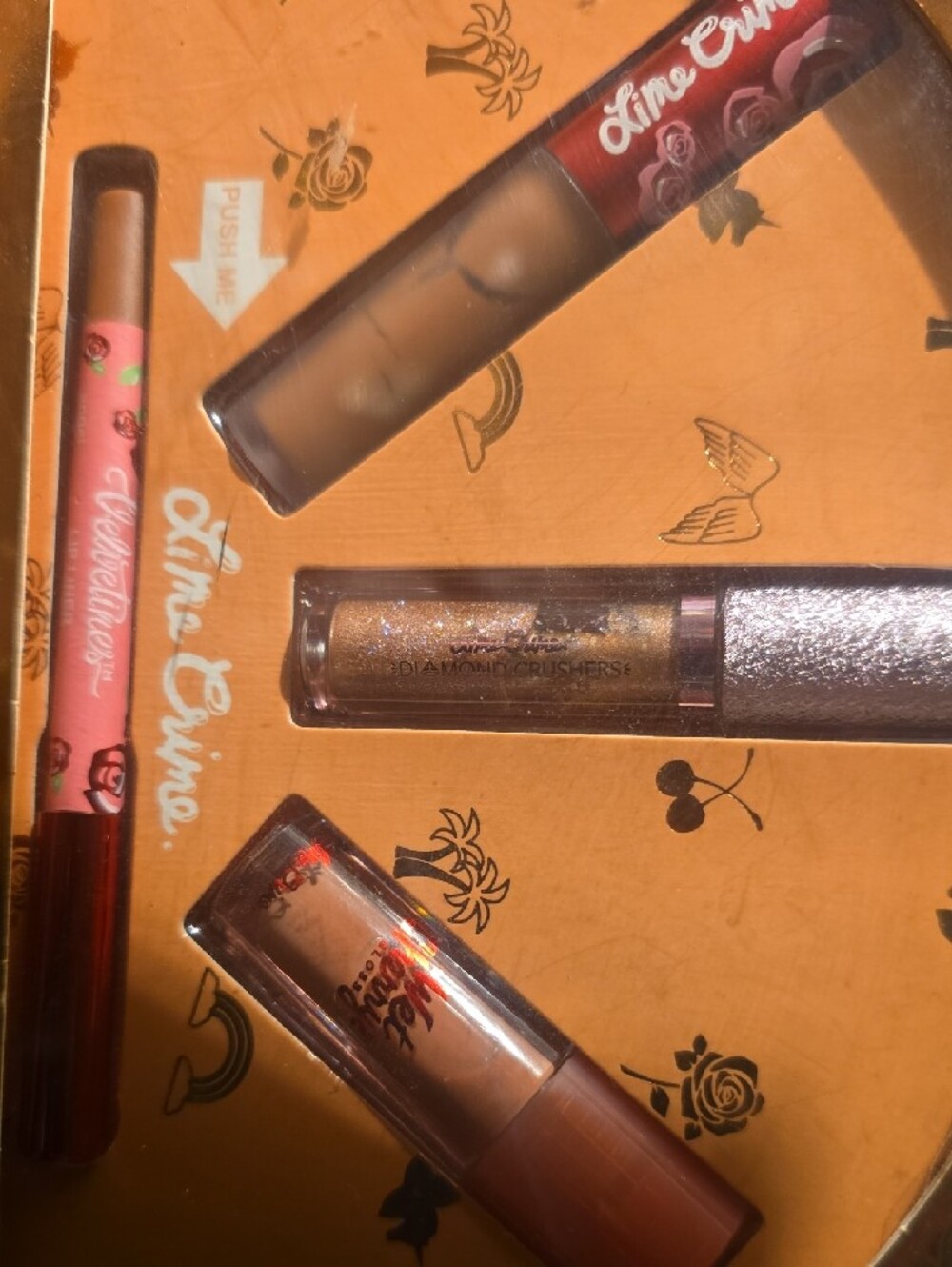 Lime Crime Lip Set - Pink, Nude, Shimmery Rose - Picture 2 of 3